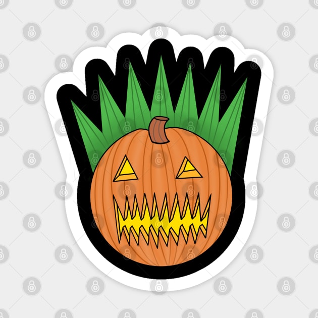 Happy Hallo WEEN Jack-O-Lantern Sticker by brooklynmpls